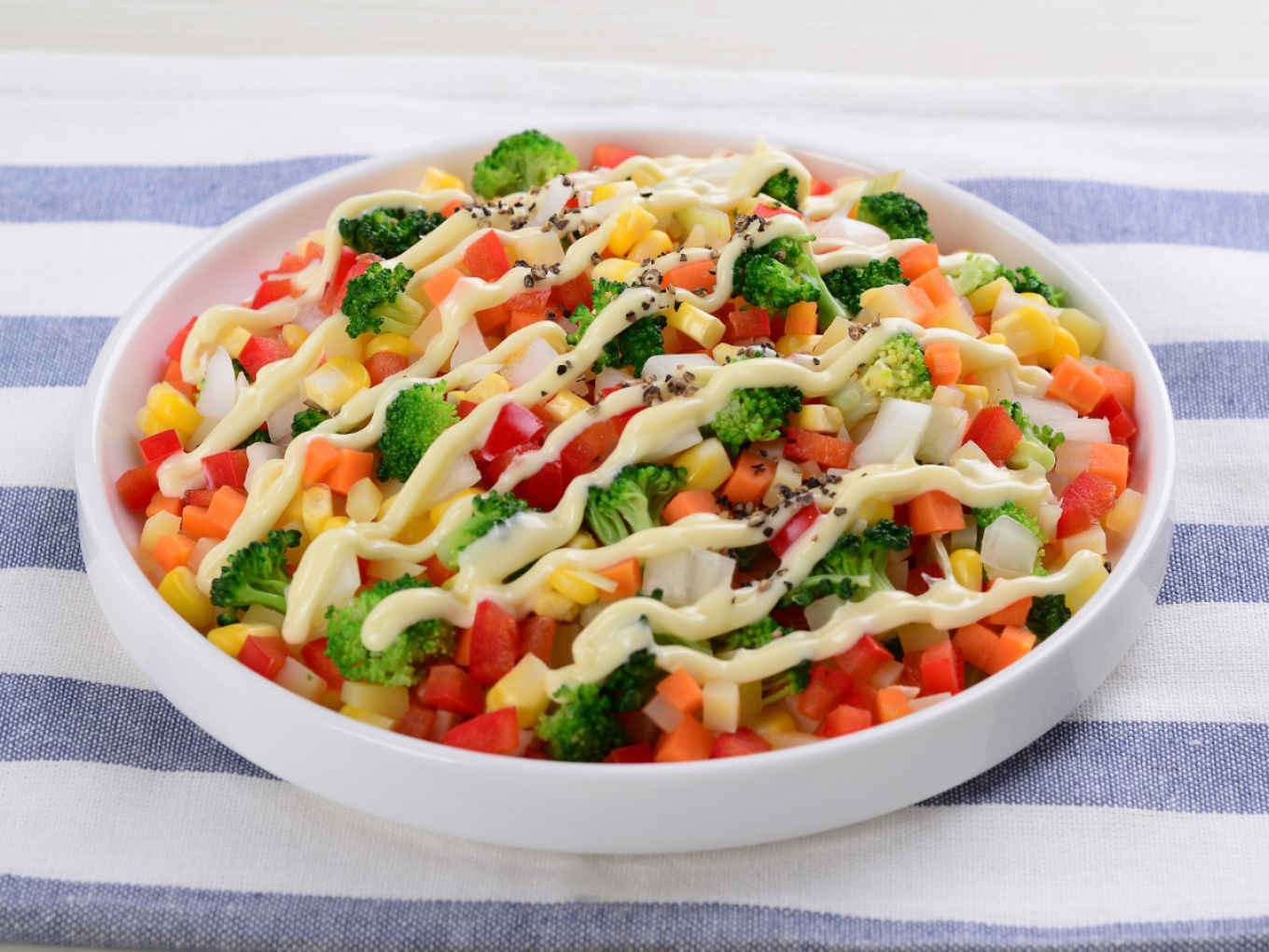 Salad Cincang Rebus Mayonais