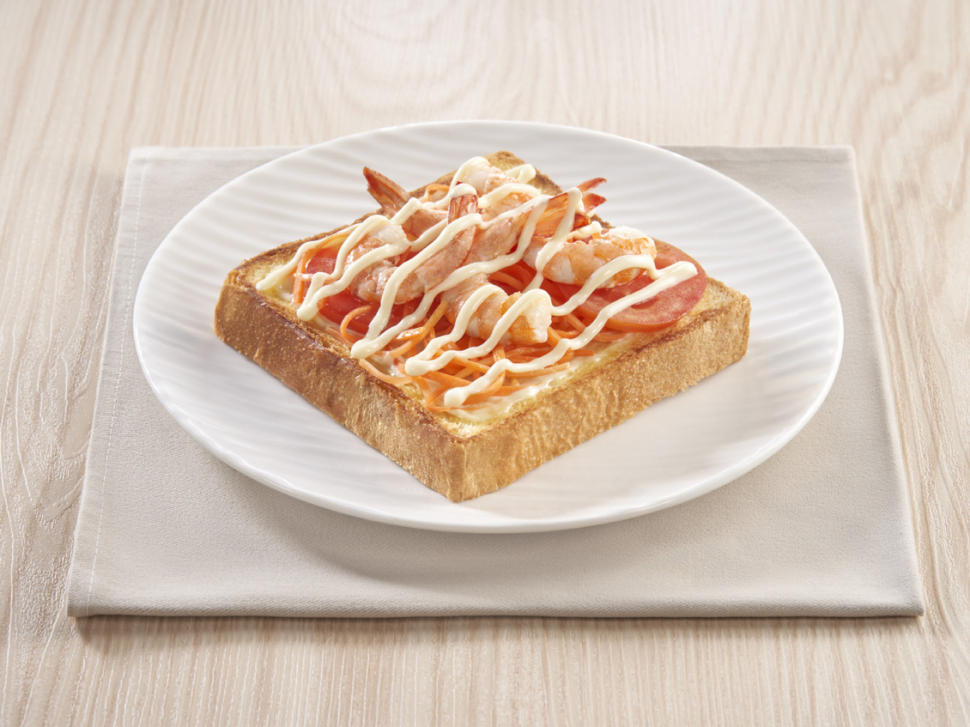 Sandwich Udang, Tomat dan Wortel